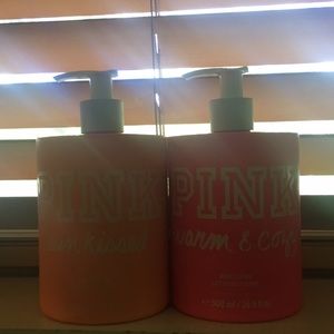 Pink lotions